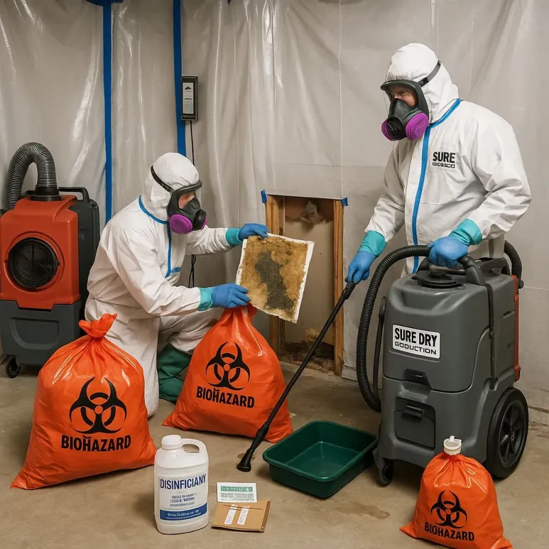 Contaminated Water Handling Protocols process in Saline County, AR