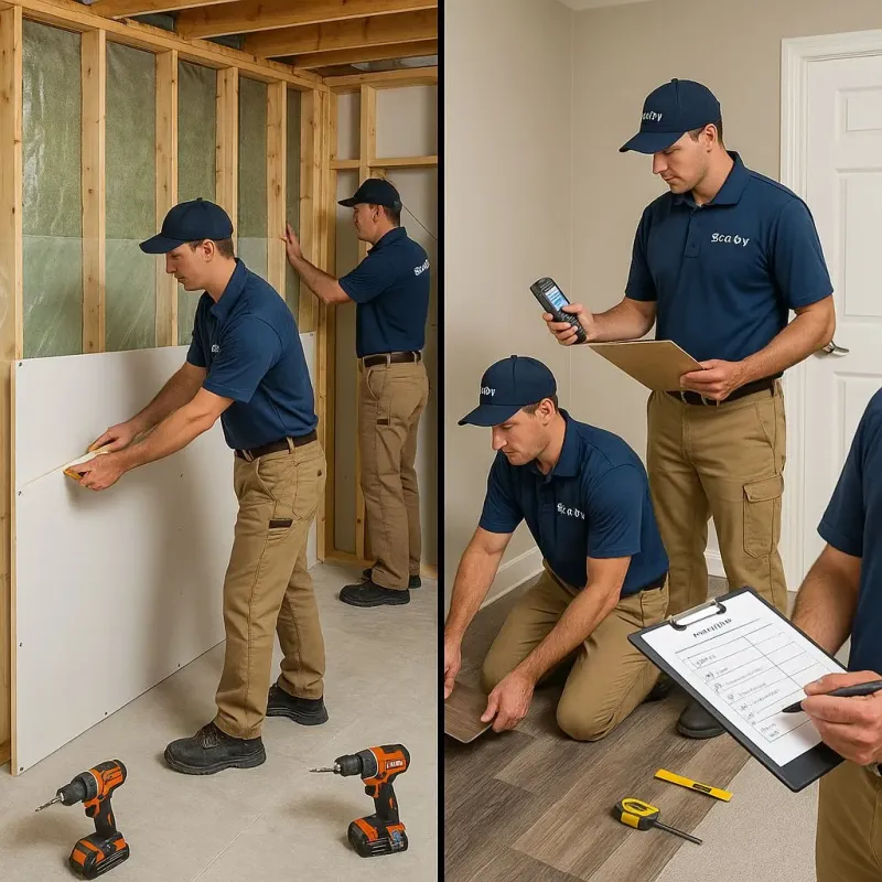 Repairs and Reconstruction process in Saline County, AR